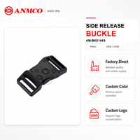 Kit de quincaillerie pour colliers avec boucle à dégagement latéral de 10 mm pour l'assemblage de fermetures en sangle, Fourniture en vrac ANMCO