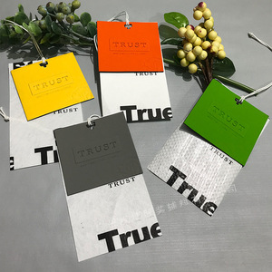 Customizable Half-Fold Soft <strong>Plastic</strong> Clothing <strong>Tags</strong> Eco-Friendly Personalized Luggage and Shoe/Hat <strong>Tags</strong> for Garments - Product Image 1