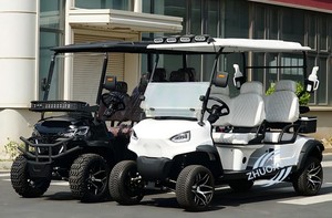 Voiturette de golf électrique camouflage 6 places, navette tout-terrain pour les excursions panoramiques et les transferts VIP à l'aéroport - Product Image 5