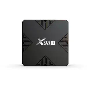 X98HオリジナルファクトリーブランドオーナーAndroid12X98H Allwinner H618 5g Wifi 62 gb/4gb Ram最新テレビボックス