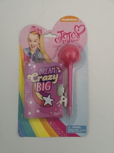 Kids Cartoon Hardboard Bìa Nhật Ký Máy Tính Xách Tay Với Khóa Và Chìa Khóa - Product Image 2