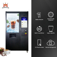 Distributeur automatique de boissons protéinées au café, distributeur automatique de café pour centre commercial