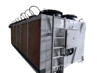 Refroidisseur d'air sec adiabatique industriel Vltherm personnalisé avec échangeur de chaleur et coussinets humides, ventilateur AC/EC 380V~480V, -30~60°C