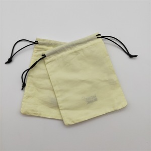 Bolsa de Algodón con Cordón, Bolsa de Lona para Almacenamiento de Accesorios, Ligera, Transpirable, con Impresión de Logotipo Personalizado - Product Image 4
