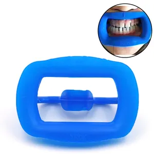 牙科供应硅胶一次性开唇器口腔内正畸牙齿美白C形面颊牵开器开口器