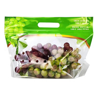 Op maat bedrukte plastic fruitzakken met ritssluiting, op maat bedrukte ziplock zakken, plastic fruitverpakkingszakken met ritssluiting