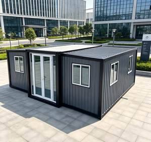 Casa Espandibile a Doppia Ala in Acciaio con Isolamento EPS, Modulare e Mobile, Garanzia <span class=keywords><strong>di</strong></span> 5 Anni per Resort Balneari e Campeggi - Product Image 1