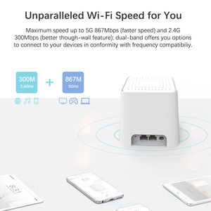 Wireless AC 1200M gigabit maglia reti wifi <span class=keywords><strong>router</strong></span> <span class=keywords><strong>wi</strong></span> <span class=keywords><strong>fi</strong></span> - Product Image 3