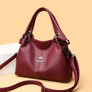 กระเป๋าสะพายข้างดีไซน์ใหม่ทันสมัย คุณภาพสูง หนัง PU กระเป๋าสะพายไหล่ กระเป๋าถือลำลองสุดหรูสำหรับผู้หญิง - Product Image 1