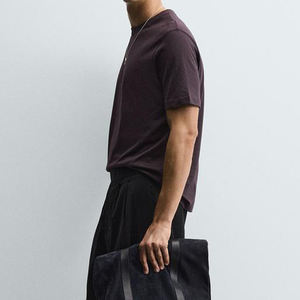 Camiseta de Alta Calidad <span class=keywords><strong>Charlo</strong></span> Garment, Color Personalizado, 100% Algodón, Fabricante de Camisetas, Diseño en Blanco, Camiseta de Moda de Peso Pesado para Hombre - Product Image 6