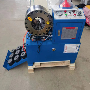 Machine automatique de formage d'extrémités de tubes, équipement de rétrécissement de tuyaux en acier inoxydable, haute précision, motorisée, avec dix matrices - Product Image 3