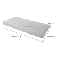 Matelas de massage gonflable pour SPA, épais, en PVC, imperméable, protection contre l'huile, tapis gonflable rempli d'eau avec trou