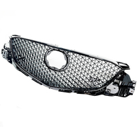 Grille de voiture CX-5 de haute qualité avec un design sportif en nid d'abeille, grille de ventilation de pare-chocs noire brillante