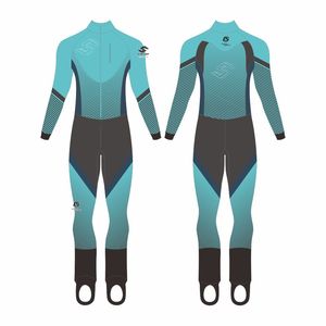 Combinaisons de ski <span class=keywords><strong>alpin</strong></span> pour compétition, imprimées par transfert thermique, en Spandex/Polyester Rip-Stop, imperméables 10 000 mm, coupe-vent, 320 g, avec fermeture éclair - Product Image 3
