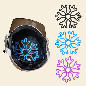 Almohadilla transpirable para el interior del casco, no comprime el cabello, almohadilla aislante para el cabello, almohadilla universal ventilada y transpirable para casco - Product Image 5