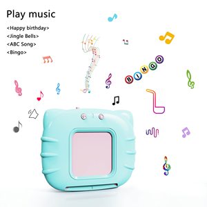 Jouet éducatif pour l'apprentissage de l'anglais en maternelle, machine à cartes flash pour enfants, outil de thérapie orthophonique en plastique - Product Image 3