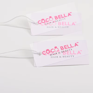 Tùy Chỉnh Bền Vững Giấy Dập Nổi Treo Thẻ Các Tông Đu Thẻ Logo Thương Hiệu Cho Trang Phục Quần Áo Hàng May Mặc Giày Cho Túi Sử Dụng - Product Image 4