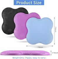 Coussin extra épais en mousse pour genoux, coudes, poignets, mains et tête – Tapis de genouillère pour l'exercice et le travail