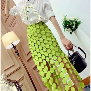 A6809 2022 nuovissima moda forma rotonda a linea gonne da festa per le donne - Product Image 2