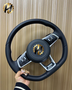 พวงมาลัยหนัง HZ ขนาด 35 มม. สำหรับรถยนต์ <span class=keywords><strong>Volkswagen</strong></span> Polo GTI <span class=keywords><strong>Scirocco</strong></span> Jetta Passat <span class=keywords><strong>TSI</strong></span> Golf 6 Mk4 Mk5 Mk7 Mk8 - Product Image 3