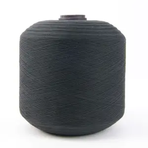 1.4kg Big Cone 40/2 Black Polyester Sewing Thread Sewing Machine Thread