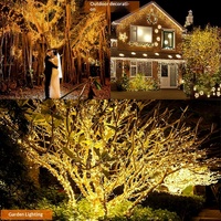 Nuevas Luces LED de Cadena para Decoración Navideña de Exterior, Impermeables IP65, de Bajo Voltaje, con Control Remoto, Decorativas para Jardín