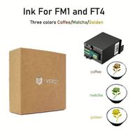 Nuevo Cartucho de Tinta Comestible Profesional para Impresora de Café XP600, Cabezal de Impresión de Color Café, Grado Alimenticio, Certificado MSDS, 1 Año de Garantía, Flexible