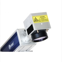 Machine de marquage Laser à Fiber 30w 50w pour la Date bouteille en verre à Code Qr en plastique