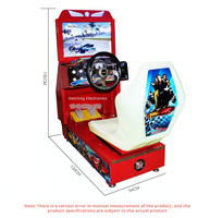 Machine de jeu vidéo d'arcade à monnayeur LCD 22 pouces, jeu de course automobile pour enfants Outrun 2, avec garantie d'un an et prise en charge de la langue anglaise