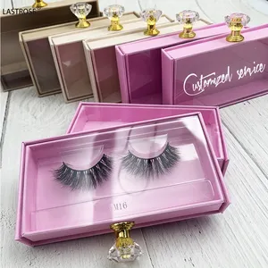 Lashes Wholesale Vendors 3D Mink Eyelashes print packaging Box Own Logo Brand 25mm 30mm 3d fluffy 100% mink eyelash