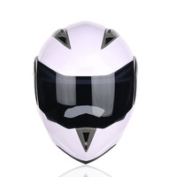 Casque intégral à double lentille d'usine, casque de moto vintage, casques de moto personnalisables, respirant, évacuant l'humidité, Cascos De Moto