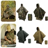 Sac de couchage de camouflage pour la chasse en plein air, style cape de camping, sac de couchage de camouflage, sac de couchage d'urgence pour la montagne