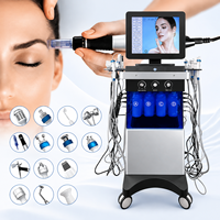 Entrepôts US/UE/Royaume-Uni – Nouvelle Machine de Nettoyage Profond 14-en-1 à Jet d'Oxygène et Peeling Diamant, Hydrodermabrasion Faciale à l'Eau