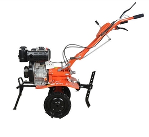 Agricultural Machinery Mini Cultivator Power Agriculture Rotary Tiller Mini <b>Walking</b> Tractor Cultivating Tiller <b>Machine</b> - Product Image 4