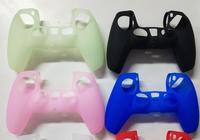 Coque en silicone camouflage pour PS5, coque de manette en silicone, étui de jeu pour PS5 Pro Slim Gamepad
