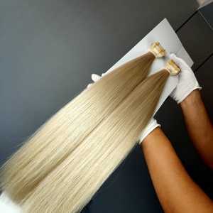 Extensiones de cabello humano Jasmine Beauty de alta calidad, venta al por mayor de fábrica, extensiones de cabello virgen natural con cinta adhesiva invisible. - Product Image 4