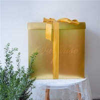 Boîte à explosion surprise pour anniversaire, fête de mariage, décoration de fête d'anniversaire, emballage cadeau, boîte à explosion pour la Saint-Valentin, 50x50 cm