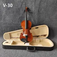 Vente en gros populaire belle flamme violon adulte avec étui V-30