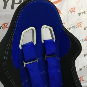 Asiento de Auto Deportivo de Diseño Personalizado, Estilo Carreras, Color Azul, Volante, Cinturón de Seguridad, <span class=keywords><strong>Interior</strong></span> de Auto Elegante - Product Image 4