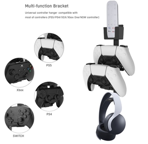Support mural universel pour <span class=keywords><strong>PS5</strong></span> pour PS4 pour One pour Switch Remote Control Headphone Hanger Storage Hook - Product Image 5