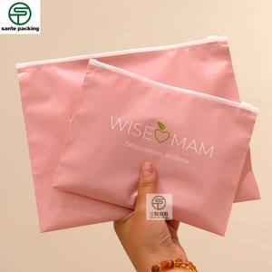 Sacs en plastique refermables personnalisés avec impression en héliogravure écologique pour l'emballage de robes, jupes et chaussettes - Product Image 1