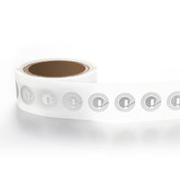 H25F(D) Individuell Bedruckte Epoxy Anti-Metall NFC RFID Schlüsselanhänger Visitenkarten-Kompatibel ISO14443A FM11RF08 Chip PVC-Tag Langlebig