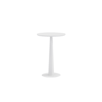 Table basse ronde en bois blanc minimaliste moderne petits meubles en bois pour la maison ou le bureau en gros