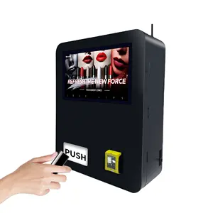 Máquina Expendedora de condones montada en la pared con pantalla táctil inteligente de alta calidad, máquina expendedora completamente automática