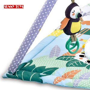 Drôle d'intérieur tipi jouer activité gym tente <span class=keywords><strong>chambre</strong></span> coton doux musical bébé tente playhouse avec 20 pièces boules - Product Image 3