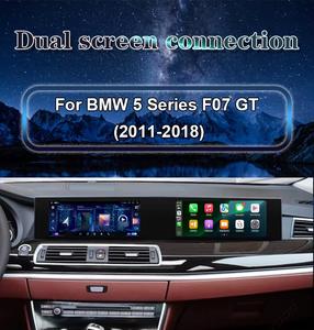 Autoradio à double écran 22 ''pour <span class=keywords><strong>BMW</strong></span> Série 5 CIC NBT 2011-2017 Unité principale Android <span class=keywords><strong>Auto</strong></span> Stereo GPS Navigation Multimedia CarPlay 4G - Product Image 3