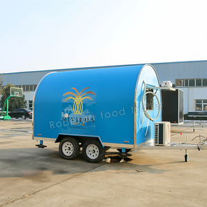 <span class=keywords><strong>Robeta</strong></span> 3M Chariot de nourriture mobile pour frites Petit camion de nourriture avec sandwich Cuisine mobile Remorque de nourriture Usine de transformation de légumes - Product Image 4