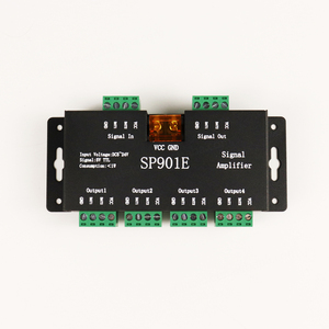 Amplificateur de signal SPI Sp901e pour bande LED programmable à pixels adressables RGB Ws2812b Ws2811 Ws2813 - Product Image 1