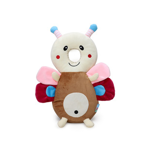 Almohada de dibujos animados de pájaro marrón contra caídas, casco infantil grueso - Product Image 6