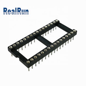<strong>2.54mm</strong> 32 Pin <strong>IC</strong> Connector <strong>Socket</strong> <strong>DIP</strong> Chip Test Holder with 8/14/16/18/20/24/28/32/40 Pin <strong>DIP</strong> <strong>2.54mm</strong> Spacing for ICs - Product Image 2